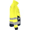 Håndværksjakke Hi-Vis 1231 Technical Gul/Navy Jobman XXXL – miniature 4
