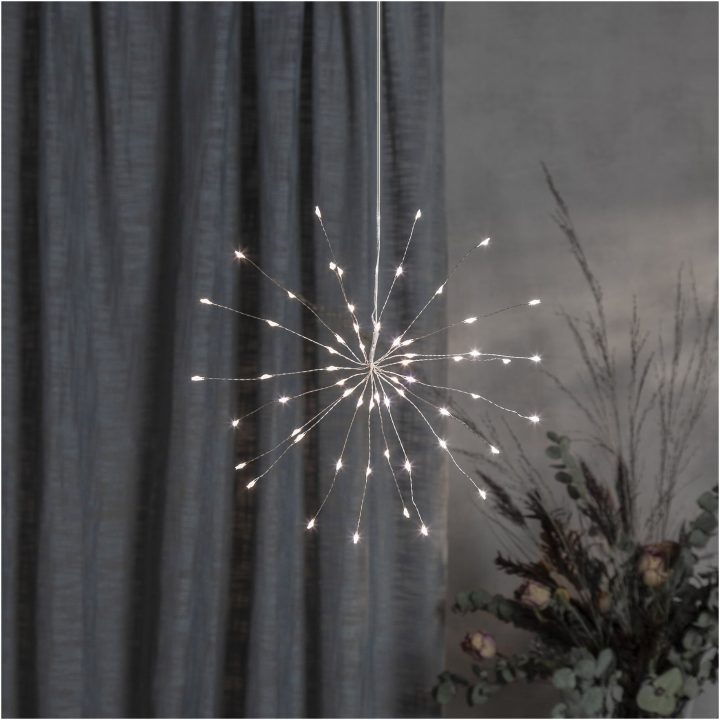 Hängande dekoration Firework Silver Star Trading 4,5V DC – billede 10