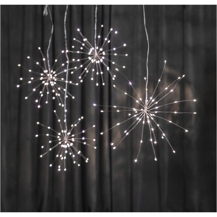 Hängande dekoration Firework Silver Star Trading 4,5V DC – billede 6
