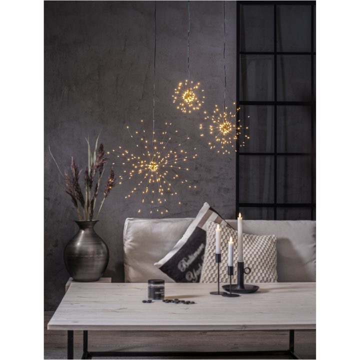 Hängande dekoration Firework Svart Star Trading – billede 8