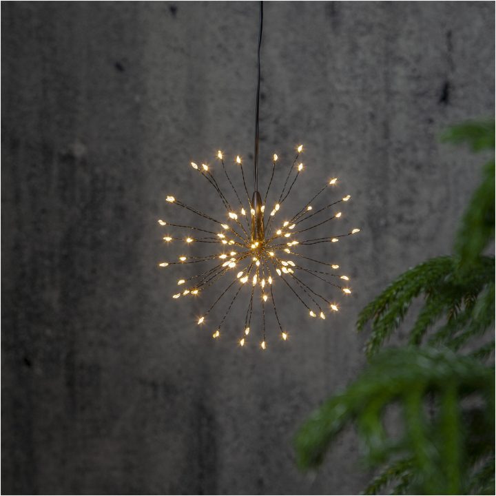 Hängande dekoration Firework Svart Star Trading – billede 7