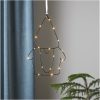 Hängande dekoration Santa Svart Star Trading – miniature 8