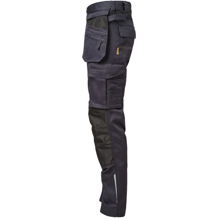 Hantverksbyxa 2326 Stretch Marinblå/svart Jobman – billede 2