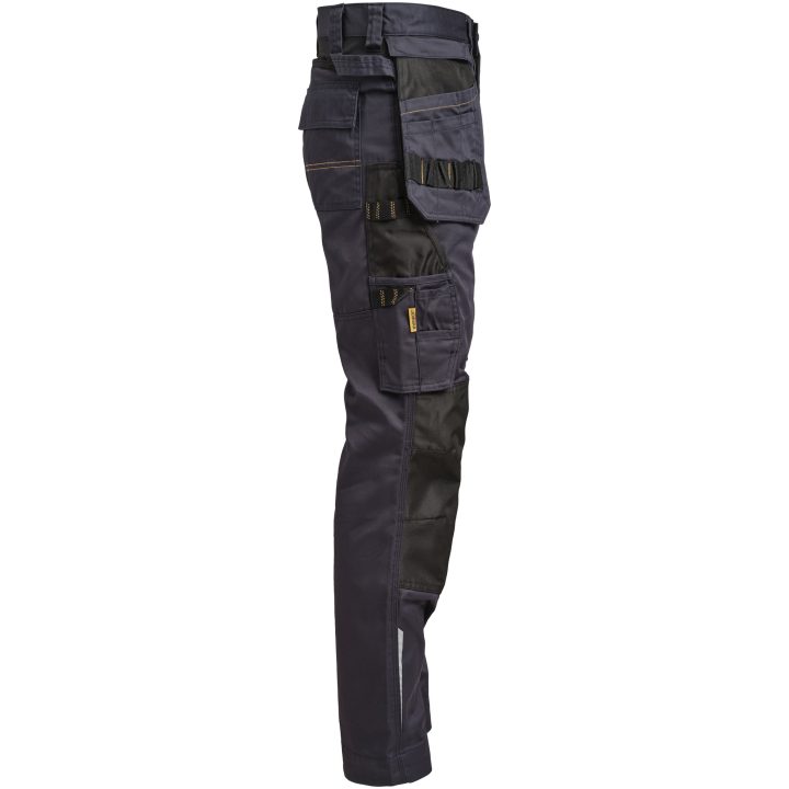 Hantverksbyxa 2326 Stretch Marinblå/svart Jobman – billede 4