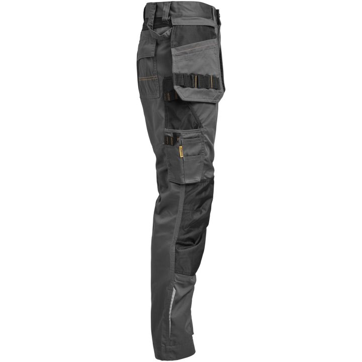 Hantverksbyxa 2326 Stretch Mörkgrå/svart Jobman – billede 4
