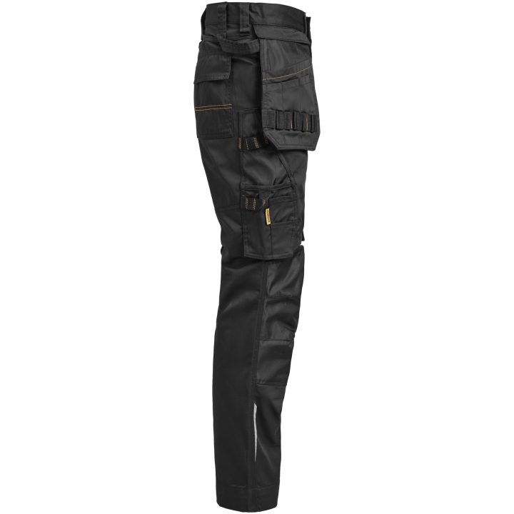 Hantverksbyxa 2326 Stretch Svart Jobman – billede 4
