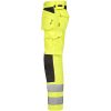Hantverksbyxa 2379 Stretch Varsel Gul Svart Jobman – miniature 2