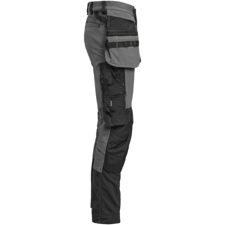 Hantverksbyxa 2391 Stretch Mörkgrå/svart Jobman – billede 4