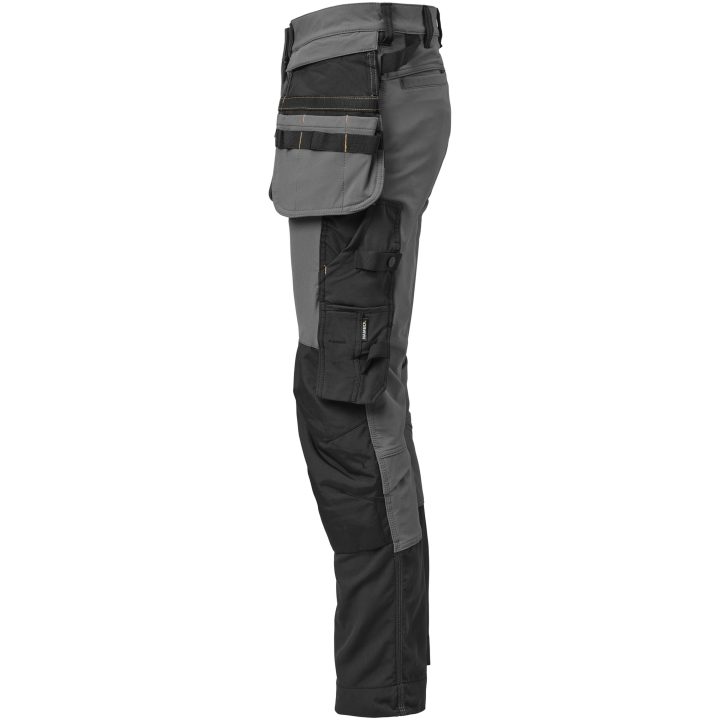 Hantverksbyxa 2391 Stretch Mörkgrå/svart Jobman – billede 7