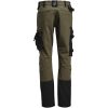 Hantverksbyxa 2391 Stretch Oliv/svart Jobman – miniature 3