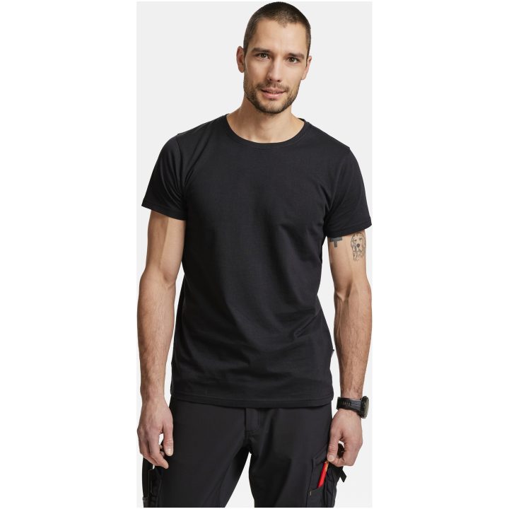 Hantverksbyxa 2391 Stretch Oliv/svart Jobman – billede 9