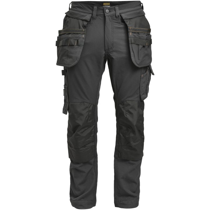 Hantverksbyxa 2391 Stretch Svart Jobman – billede 3