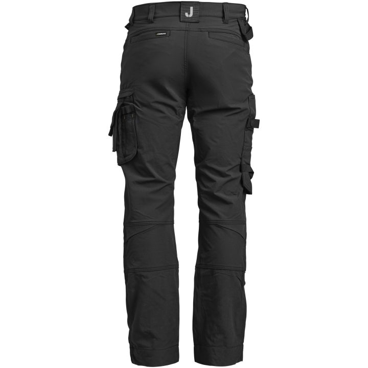 Hantverksbyxa 2391 Stretch Svart Jobman – billede 4