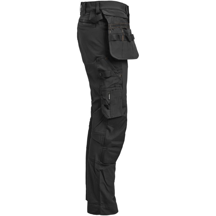 Hantverksbyxa 2391 Stretch Svart Jobman – billede 5