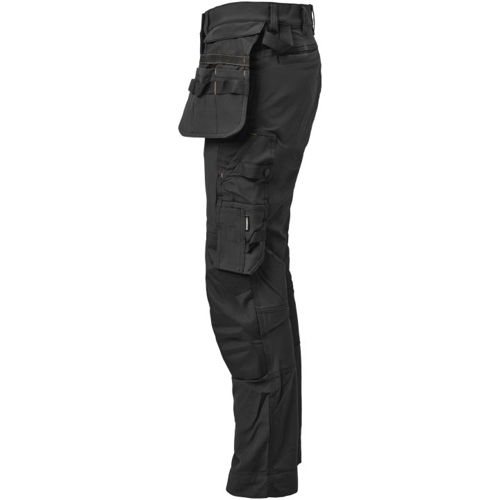 Hantverksbyxa 2391 Stretch Svart Jobman – billede 7