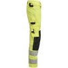 Hantverksbyxa Dam 2271 Stretch Varsel Gul Svart Jobman – miniature 2