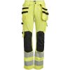 Hantverksbyxa Dam 2271 Stretch Varsel Gul Svart Jobman – miniature 1