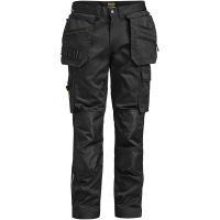Hantverksbyxa Dam 2327 Stretch Svart Jobman