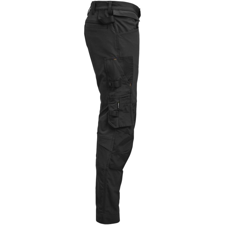 Hantverksbyxa Dam 2371 Stretch Svart Jobman – billede 4