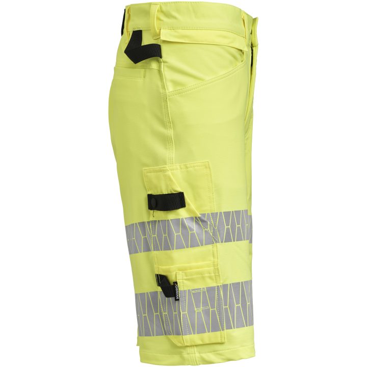 Hantverksshorts 2296 Stretch Varselgul Varsel gul Jobman – billede 5