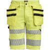 Hantverksshorts 2296 Stretch Varselgul Varsel gul Jobman – miniature 1