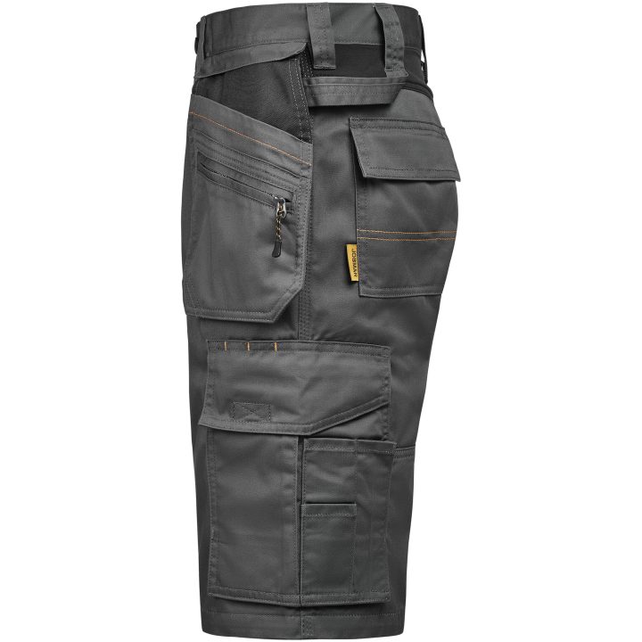 Hantverksshorts 2336 Semistretch Mörkgrå/svart Jobman – billede 4