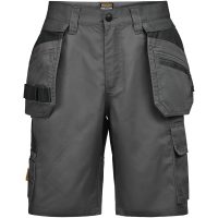 Hantverksshorts 2336 Semistretch Mörkgrå/svart Jobman
