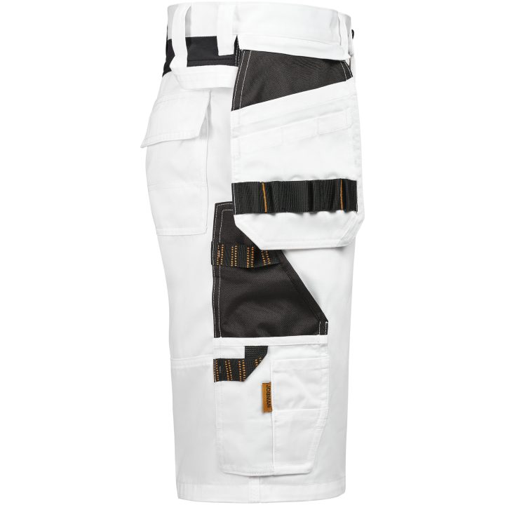 Hantverksshorts 2336 Semistretch Vit Svart Jobman – billede 2