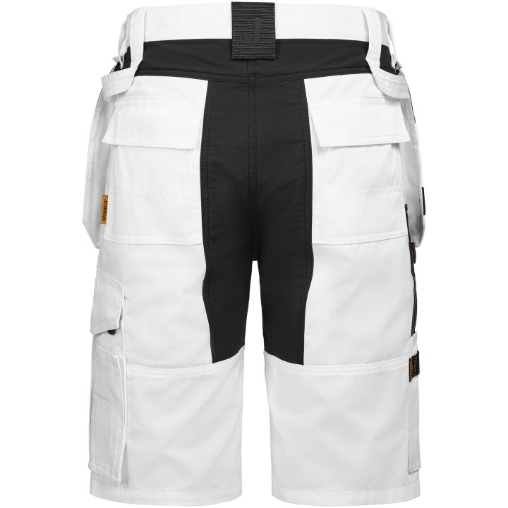 Hantverksshorts 2336 Semistretch Vit Svart Jobman – billede 3