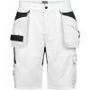 Hantverksshorts 2336 Semistretch Vit Svart Jobman – miniature 1