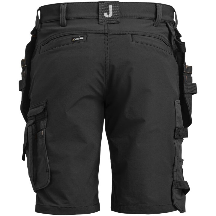 Hantverksshorts 2397 Stretch Svart Jobman – billede 3