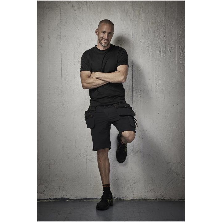 Hantverksshorts 2397 Stretch Svart Jobman – billede 6