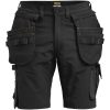 Hantverksshorts 2397 Stretch Svart Jobman – miniature 1