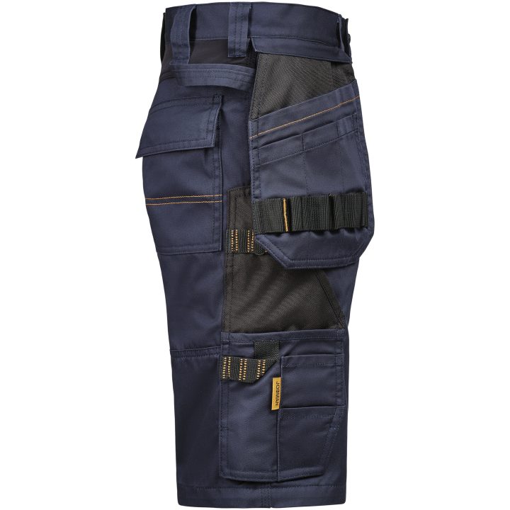 Hantverksshorts Dam 2337 Semistretch Marinblå/svart Jobman – billede 2