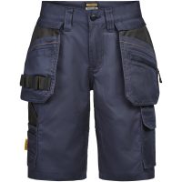 Hantverksshorts Dam 2337 Semistretch Marinblå/svart Jobman