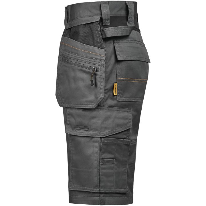 Hantverksshorts Dam 2337 Semistretch Mörkgrå/svart Jobman – billede 2