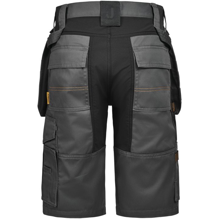 Hantverksshorts Dam 2337 Semistretch Mörkgrå/svart Jobman – billede 3
