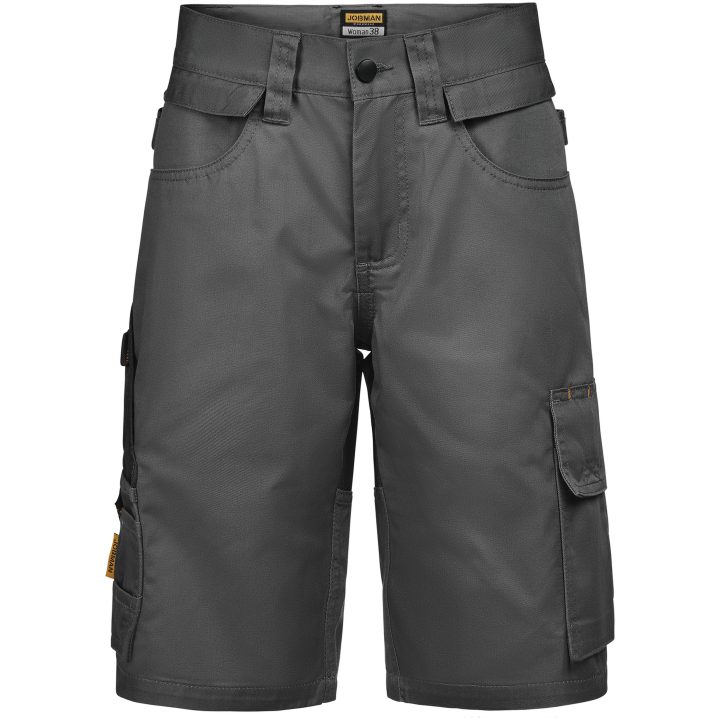 Hantverksshorts Dam 2337 Semistretch Mörkgrå/svart Jobman – billede 5