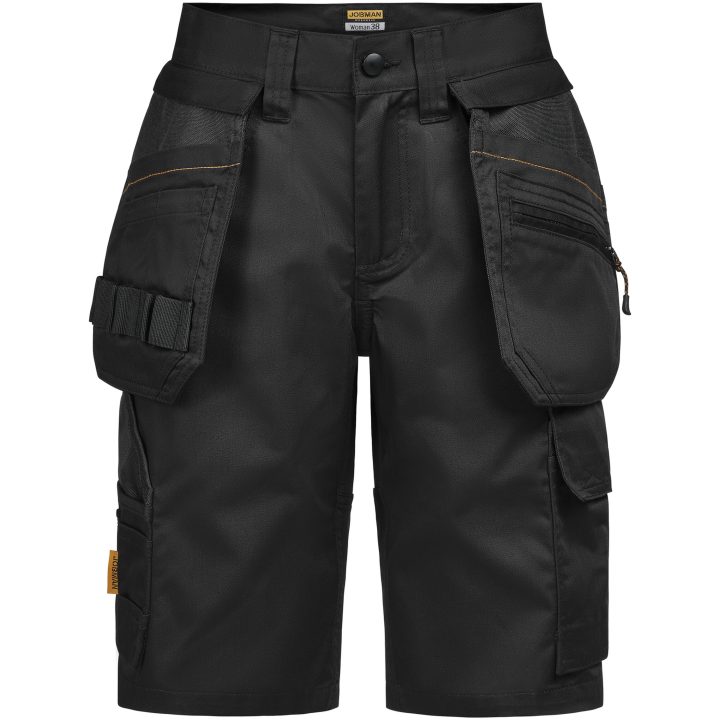 Hantverksshorts Dam 2337 Semistretch Svart Jobman – billede 2