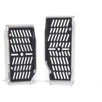 Hard Enduro Radiator Guards - HDPE 8 mm - Black AXP