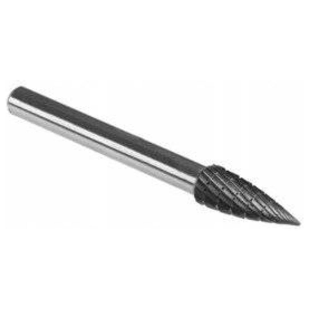 Hårdmetalfil BDX Double Cut (form G) NORTON Hårdmetalfil BDX DC G 8X19X6