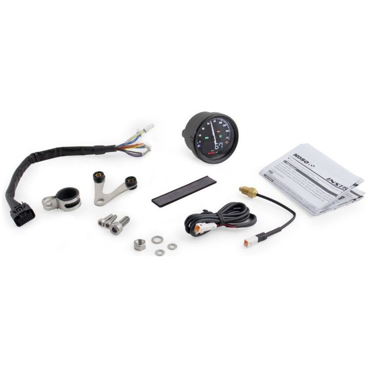 Hastighedsmåler D60-hd Tnt-05 Med Abe KOSO NORTH AMERICA Hastighedsmåler – billede 3