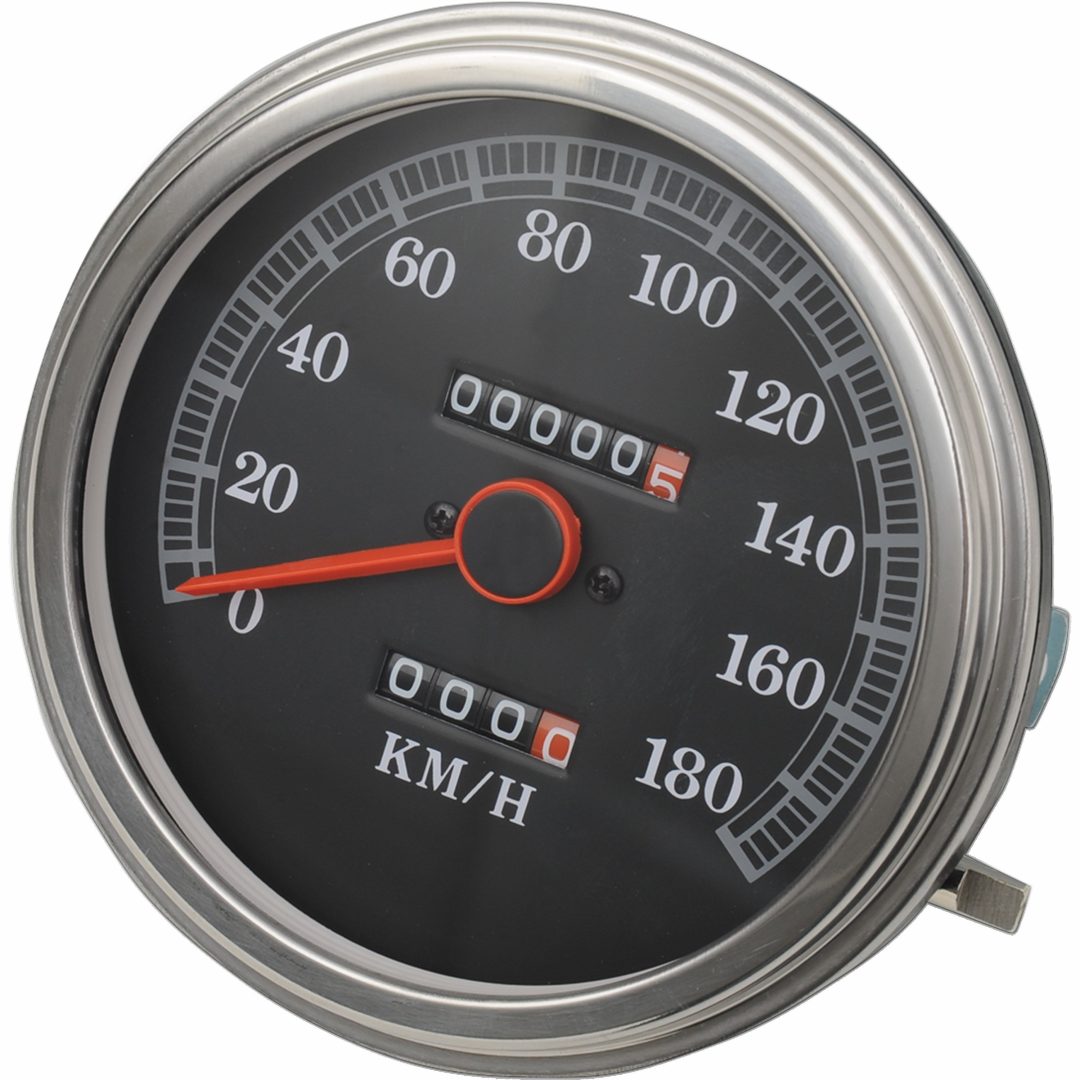 Hastighedsmåler Fl-stil 89 - 95 Km/h DRAG SPECIALTIES SPEEDO 2:1 89-95FACE KM/H