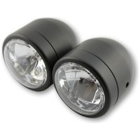 Headlight set, high beam + dipped beam SHINYO