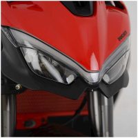Headlight Shield Transparent (Pair) - Ducati Streetfighter V4 R&G Racing