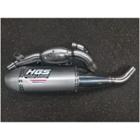 HGS Avgassystem 4T New design komplett KX450 19-23 Steel end cap