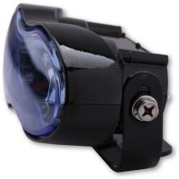 High beam and fog lights black blue glass 2x H3 55W SHIN YO