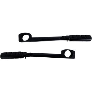 Highway Peg Mounts Sort Pulverlakeret Aluminium RIVCO PRODUCTS