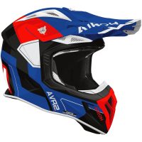 Hjälm Aviator Ace 2 Shield Blå/Röd glansig, M Airoh