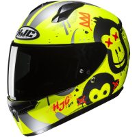 Hjälm C10 Geti MC3HSF Fluo Gul XS HJC